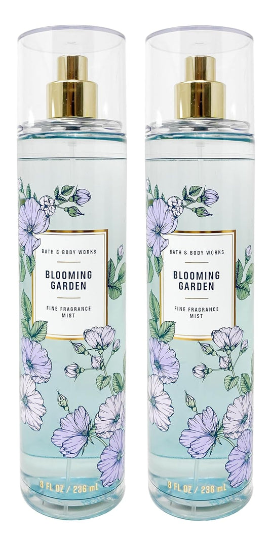 Bath & Body Works Blooming Garden - 2 Pack Of Fine Fragrance Mist