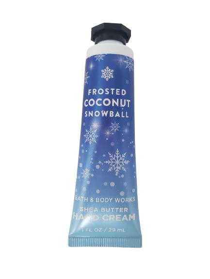 Bath & Body Works Shea Butter Hand Cream Frosted Coconut Snowball 1oz